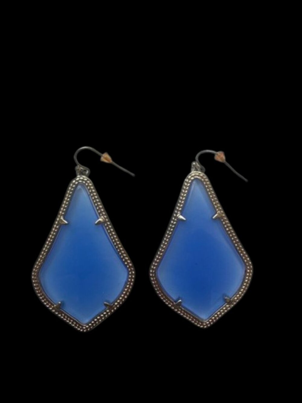 Kendra Scott Alexandra Earrings in Periwinkle *Retired* - Picture 2 of 5